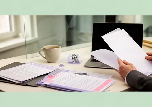 Documentos de privacidad junto a un ordenador en una mesa de asesoramiento financiero